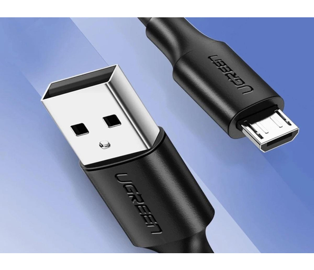 UGREEN Kabel USB do Micro USB 	US289 QC 3.0 2.4A 0.25m czarny - 1489116 - zdjęcie 3